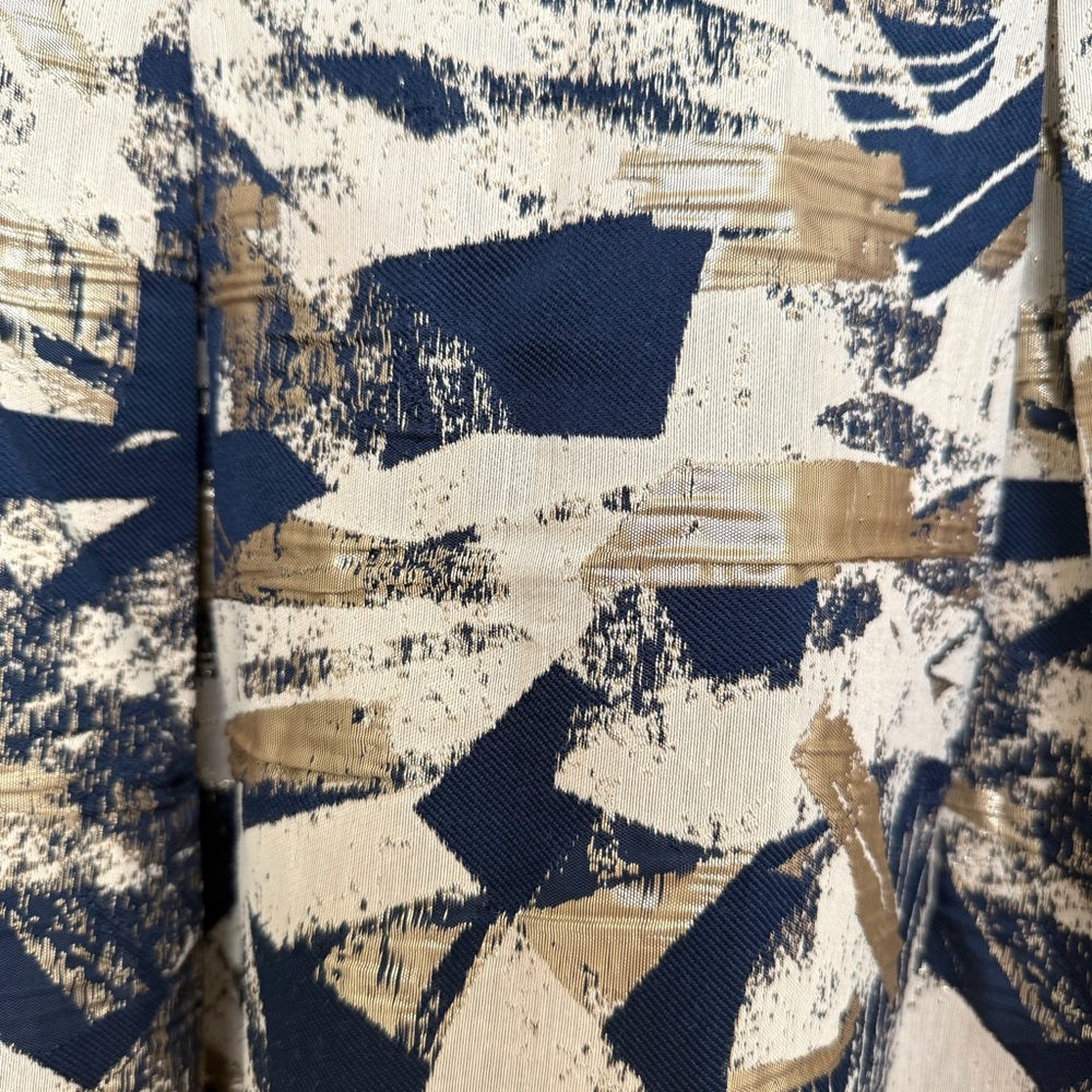 VINCE CAMUTO Jacquard Abstract Print Fit and Flare Mini Dress, NWT - Picture 10 of 14